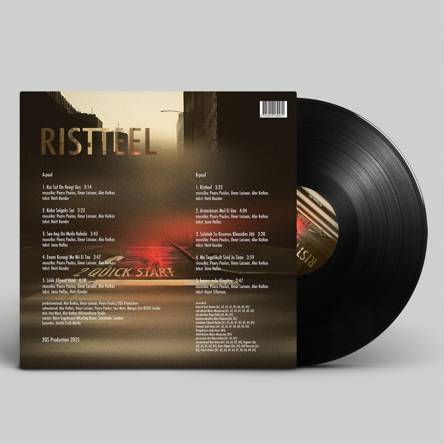 RISTTEEL vinüülplaat