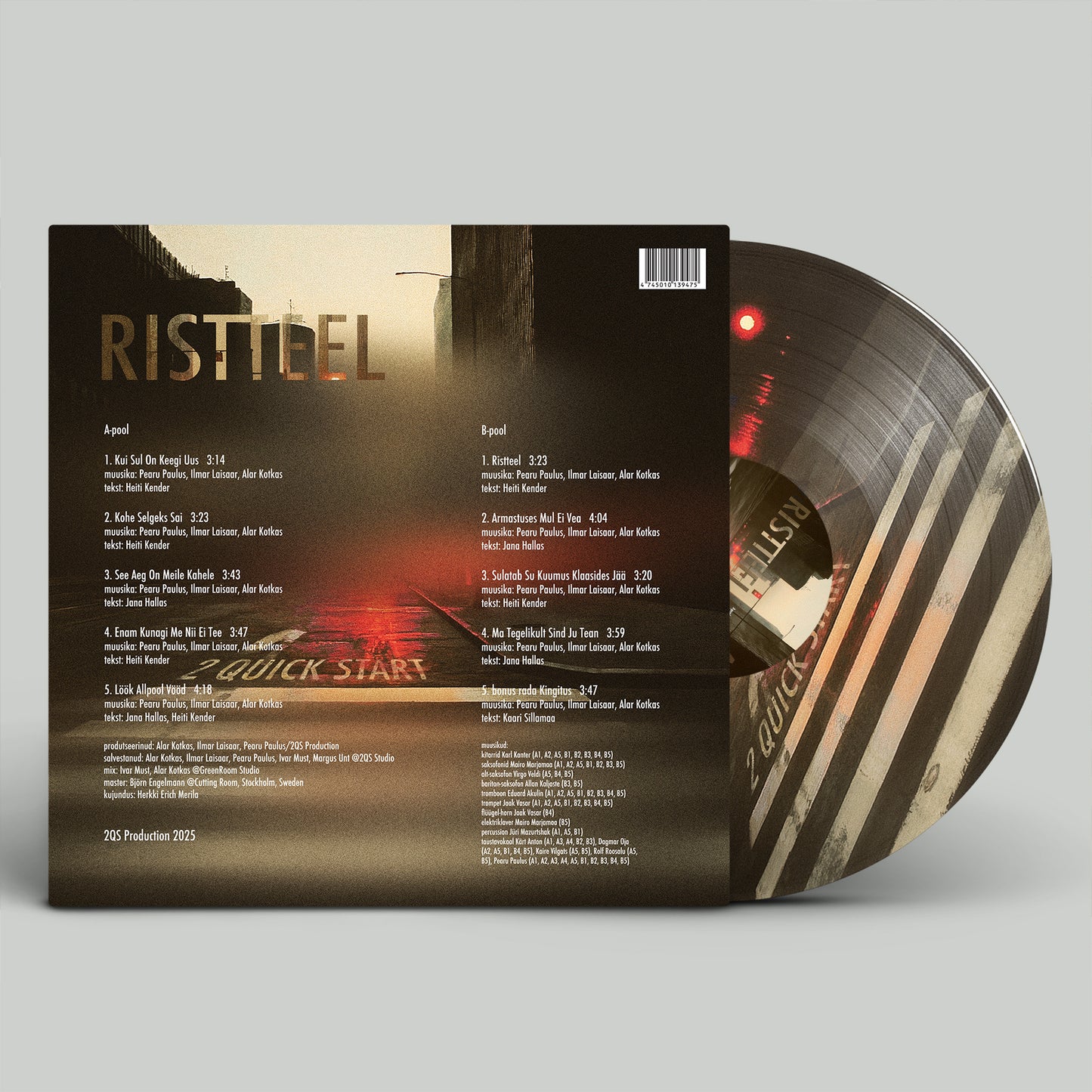 RISTTEEL eksklusiivne pildiga vinüülplaat (limiteeritud tiraaž)